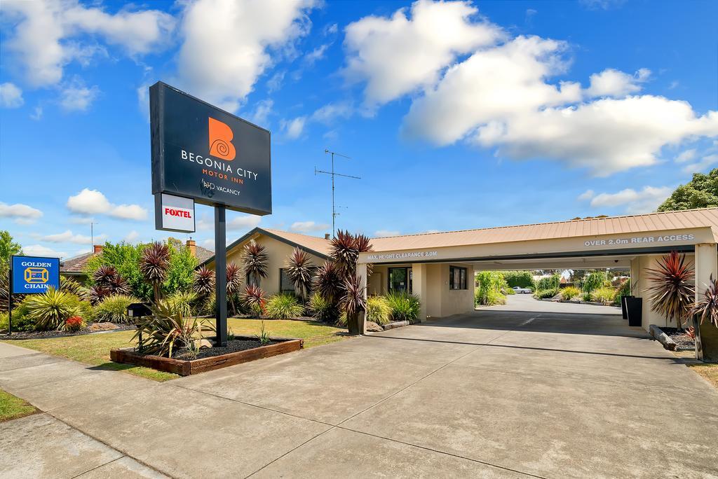 Begonia City Motor Inn Баларат Екстериор снимка